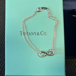 Tiffany & Co. Silver Infinity Chain Bracelet